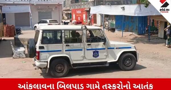 આંકલાવના બિલપાડ ગામે તસ્કરોનો તરખાટ, મકાનને નિશાન બનાવી લાખોની ચોરી