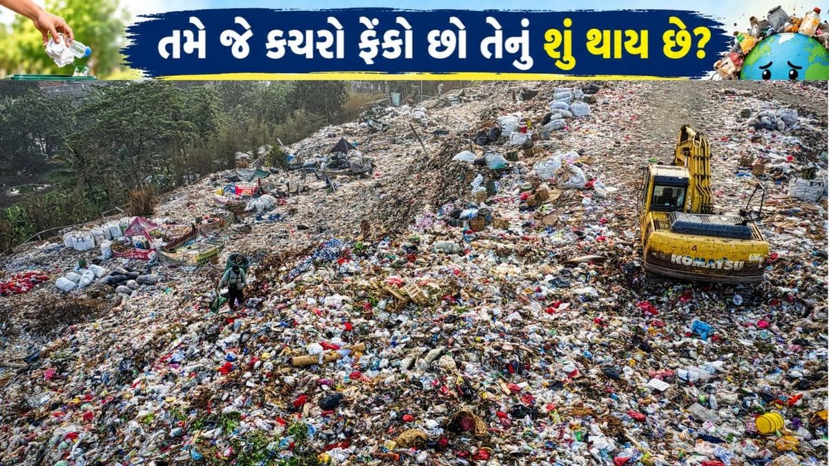તમે ક્યારેય વિચાર કર્યો કે, જે કચરો ફેંકો છો તેનું શું થાય છે? જાણો