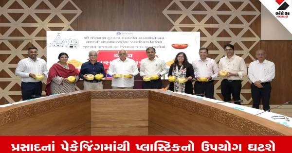 સોમનાથ બાદ હવે અંબાજી મંદિરમાં પણ મળશે પ્લાસ્ટિકમુક્ત પ્રસાદ, ઇકો-ફ્રેન્ડલી પેકેજિંગ મોડેલ લાગુ થશે