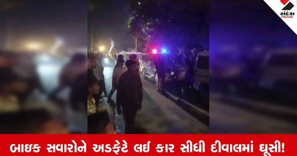 અમદાવાદના પાલડી રિવરફ્રન્ટ પર બેફામ દોડતી એન્ડેવર કારે મચાવ્યો આતંક, અનેક વાહનોને અડફેટે લેતા 2 ઇજાગ્રસ્ત