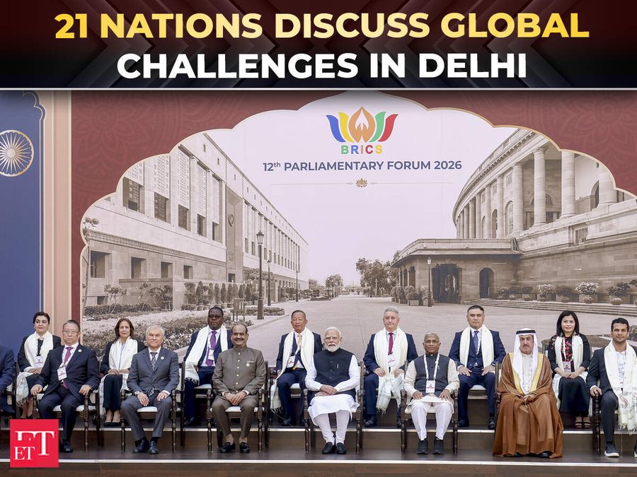 પીએમ મોદીએ 12મા BRICS પાર્લામેન્ટરી ફોરમમાં મહેમાનોનું કર્યું સ્વાગત, ઓમ બિરલાએ શાંતિ અને સંવાદ પર ભાર મૂક્યો