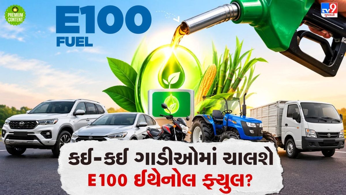 હવે પેટ્રોલના બદલે E100 ઈંધણથી દોડશે ગાડીઓ, સરકારે E100 ફ્યૂલની ગાડીઓનો માર્ગ કર્યો મોકળો