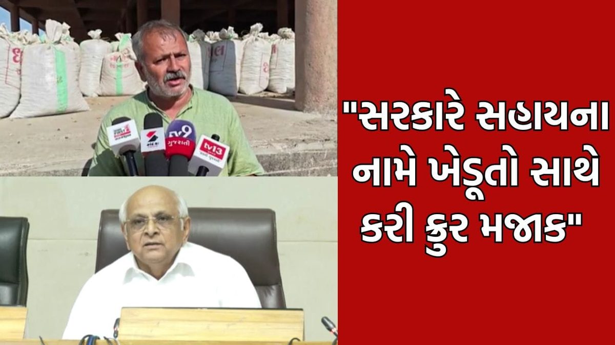 સૌરાષ્ટ્રમાં દુષ્કાળ સહાય સામે કિસાન નેતા પાલ આંબલિયાનો રોષ, હેક્ટર દીઠ ₹8500 ની રકમને ગણાવી ક્રૂર મજાક