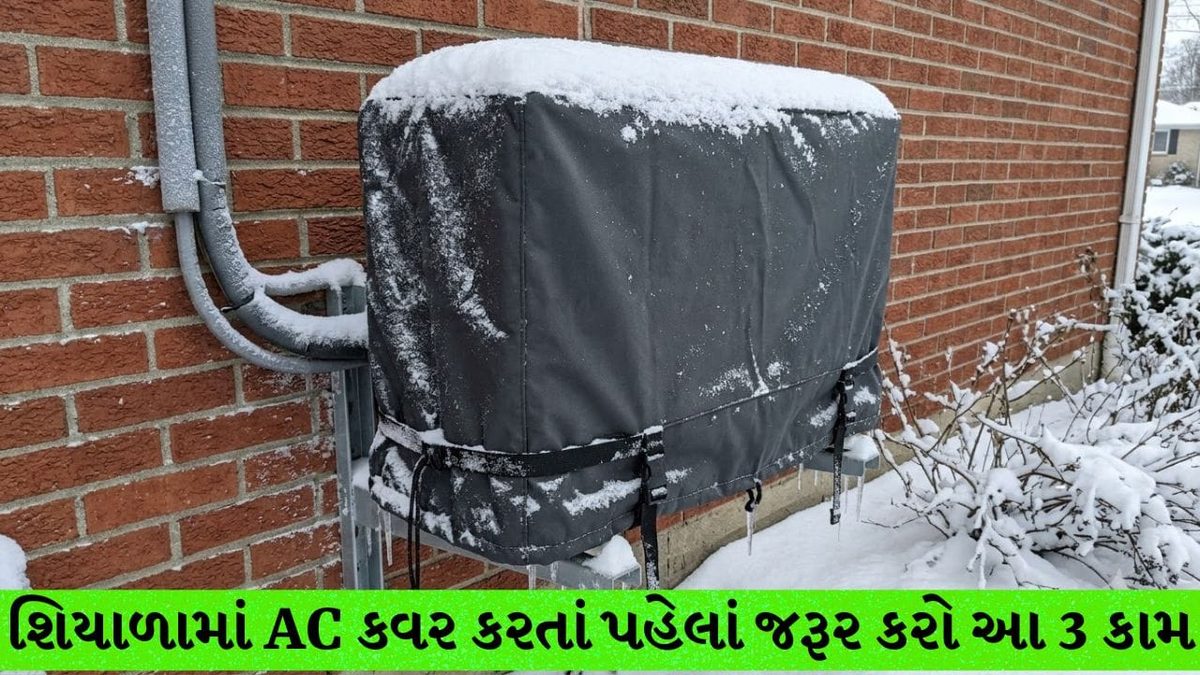 શિયાળામાં AC કવર કરતાં પહેલાં જરૂર કરો આ 3 કામ, યોગ્ય રીતે ઢાંકશો તો જ થશે ફાયદો