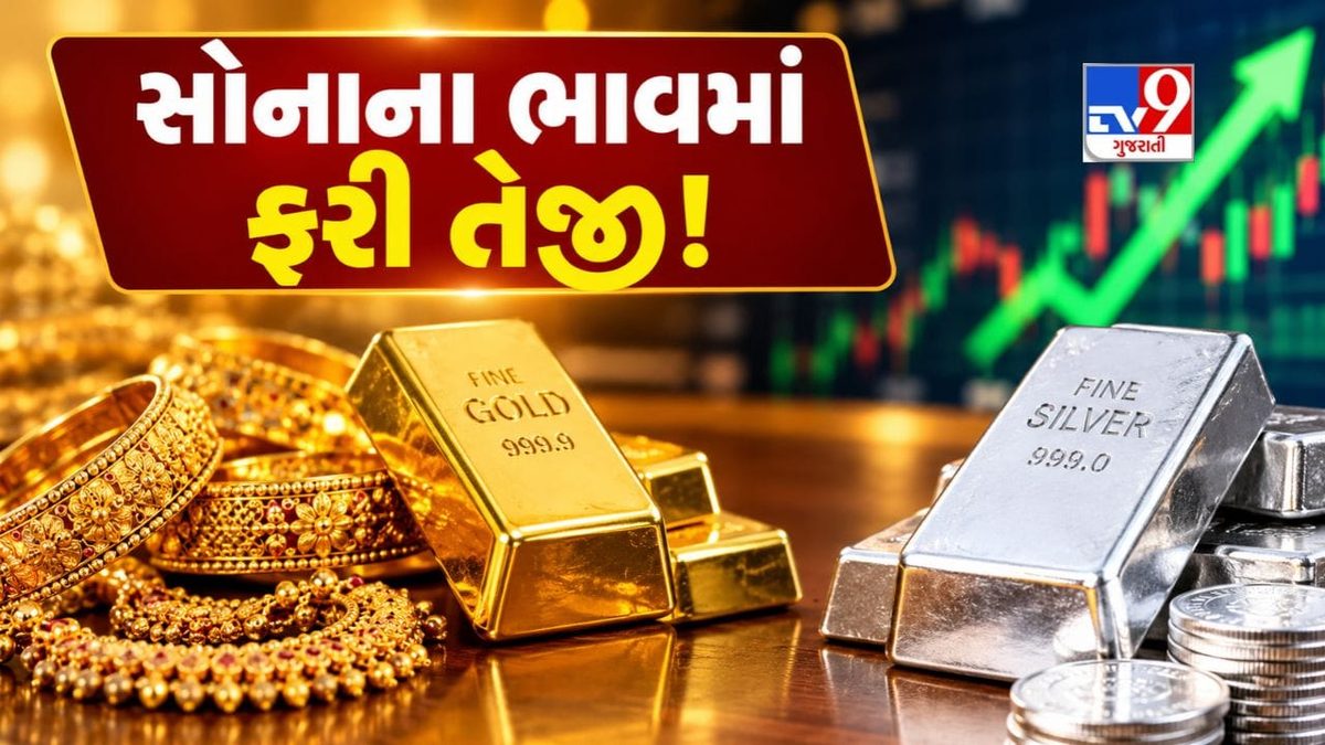 સોનામાં ફરી આવી તેજી, દિલ્હીથી અમદાવાદ સુધી વધ્યા ભાવ