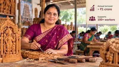 તિરૂપતિની મહિલાએ સંભાળી વુડકાર્વિંગ બિઝનેસની ધુરા, આજે વાર્ષિક ટર્નઓવર પહોંચ્યું 1 કરોડને પાર