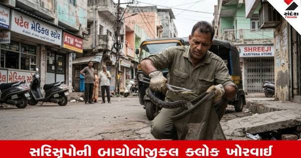 ગાંધીનગરમાં અલનીનોની અસર: ગરમી વધતા સાપના રેસ્ક્યૂ કોલમાં આવ્યો મોટો વધારો