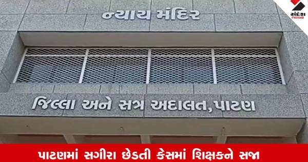 પાટણમાં સગીરાની છેડતી કરનાર નરાધમ શિક્ષકને કોર્ટે ફટકારી 4 વર્ષની જેલની સજા
