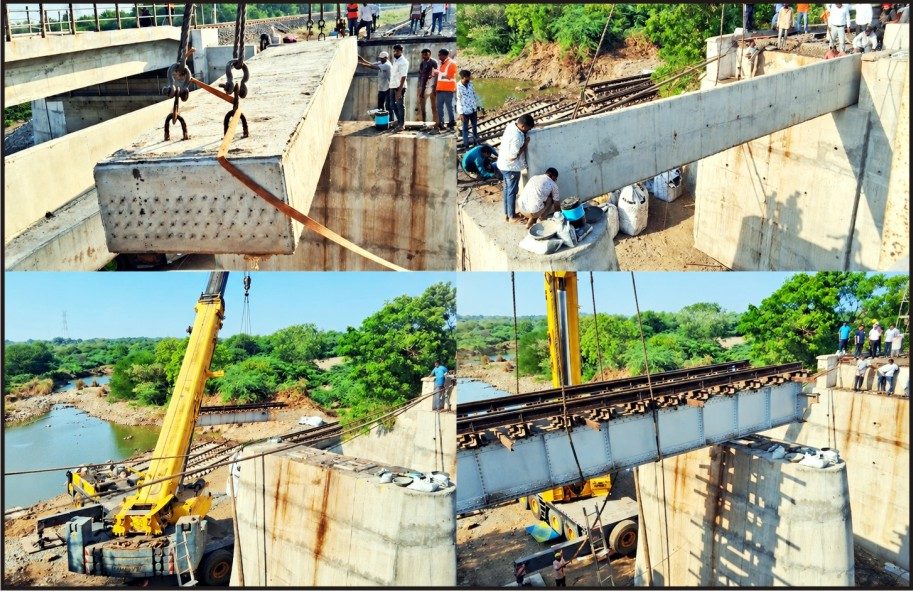 રાજકોટ રેલવે ડિવિઝનની મોટી સિદ્ધિ, હાપા-ઓખા સેકશનમાં બ્રિજનું કામ સફળતાપૂર્વક પૂર્ણ