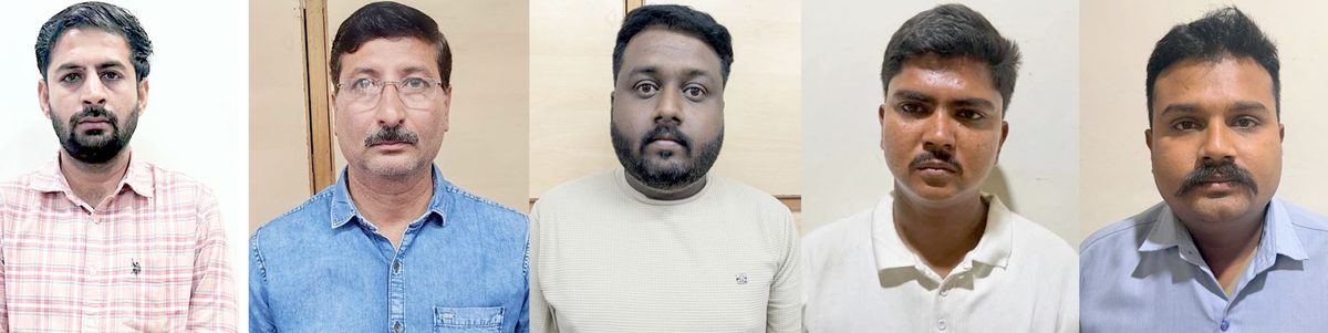 એસીબીનો સપાટો: ભાવનગર, અમરેલી અને અમદાવાદમાં 7 લાંચિયા કર્મચારીઓ ઝડપાયા