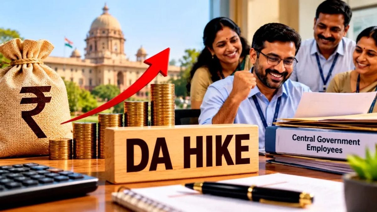 કેન્દ્ર સરકારના કર્મચારીઓની દીવાળી સુધરી, મોંઘવારી ભથ્થામાં 3 ટકાનો વધારો થતા પગારમાં થશે જંગી ફાયદો