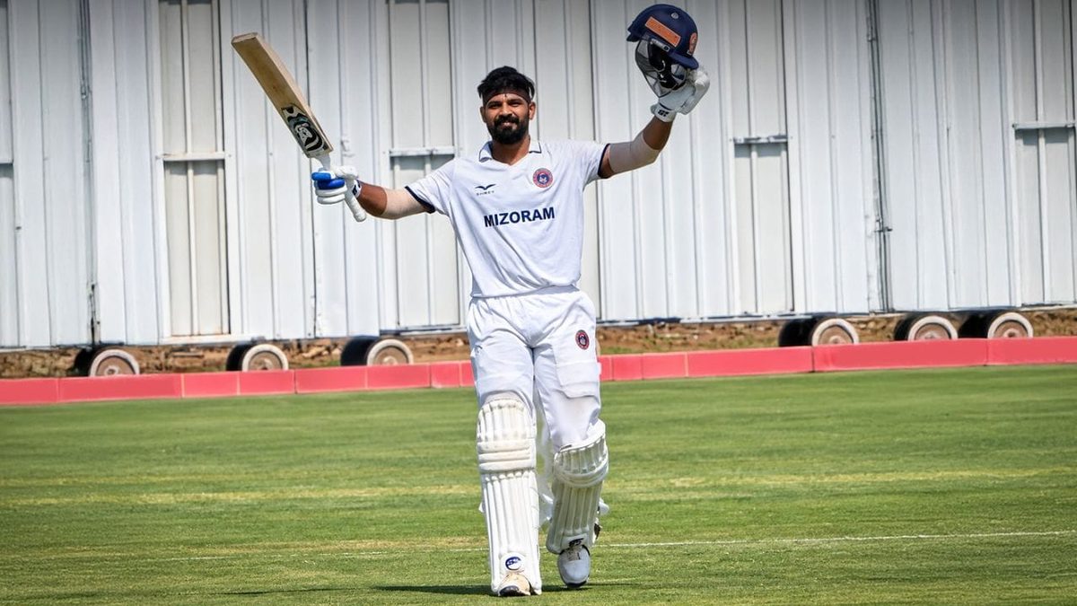 મિઝોરમના બેટ્સમેન ચિન્મય સુતારે રચ્યો ઇતિહાસ, તોડ્યો 100 વર્ષ જૂનો રેકોર્ડ