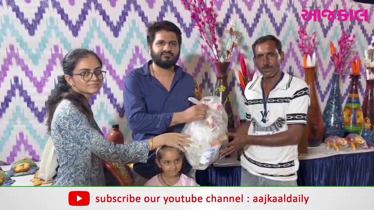જામનગરના માટીના કારીગરની અનોખી પહેલ: એક કિલો પ્લાસ્ટિક આપો અને મનપસંદ માટીની કલાત્મક વસ્તુ મેળવો