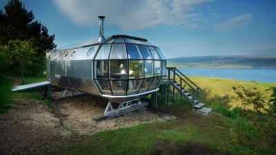 સ્કોટલેન્ડની આકર્ષક 'એરશિપ 002' હોલિડે પ્રોપર્ટી 7.50 લાખ પાઉન્ડમાં વેચાણ અર્થે ઉપલબ્ધ