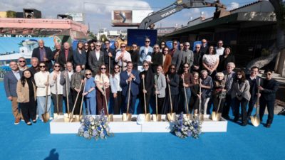 Chuck Lorre's charity breaks ground on final building, serves 1.5m meals