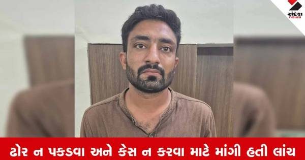 ગાંધીનગર મનપામાં એસીબીના દરોડા, સીએનસીડી શાખાનો આઉટસોર્સ કર્મચારી રૂ. ૨૨ હજારની લાંચ લેતા ઝડપાયો