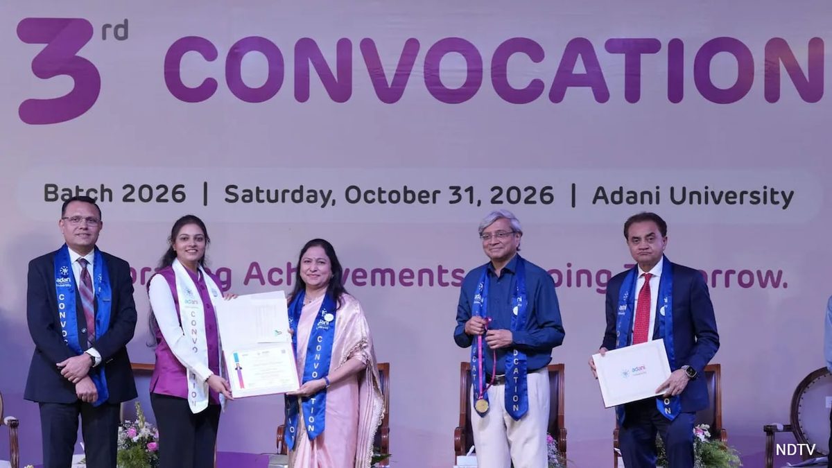 અદાણી યુનિવર્સિટીના દીક્ષાંત સમારોહમાં IIScના ડિરેક્ટરની ચેતવણી: આર્ટિફિશિયલ ઇન્ટેલિજન્સના ઉપયોગમાં સતર્કતા જરૂરી