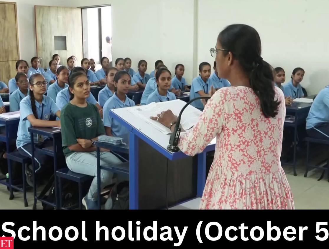 શાળાઓમાં રજાઓને લઈને વાલીઓમાં ઉત્સુકતા: પાંચમી ઓક્ટોબરે શાળાઓ ચાલુ રહેશે કે બંધ? દશેરા વેકેશન અંગે સ્થિતિ સ્પષ્ટ