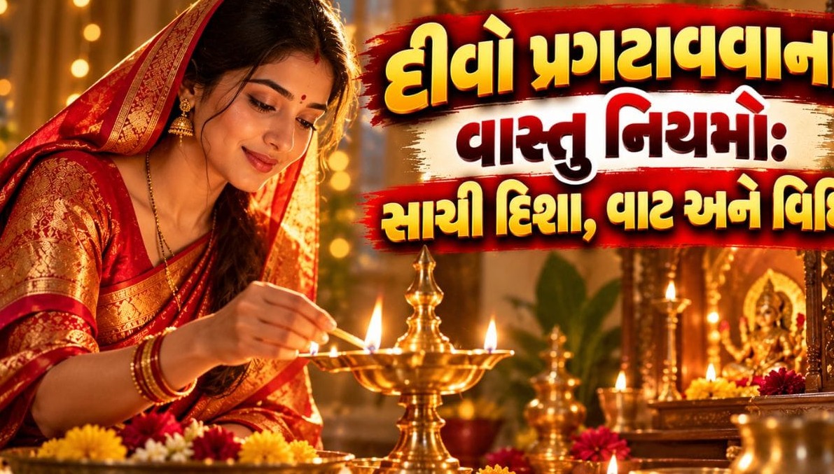 ઘરમાં દીવો પ્રગટાવતી વખતે ધ્યાનમાં રાખો આ શાસ્ત્રોક્ત નિયમો: વાસ્તુ અનુસાર દીપ પ્રજ્વલનથી થશે સુખ-સમૃદ્ધિમાં વૃદ્ધિ