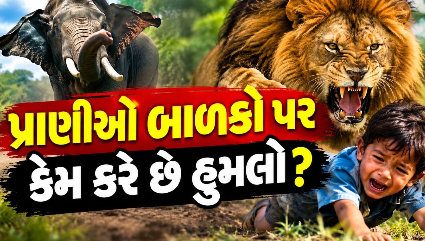 જંગલી હિંસક પ્રાણીઓ બાળકોને જ શા માટે બનાવે છે સરળ શિકાર? જાણો તેની પાછળનું વૈજ્ઞાનિક સત્ય