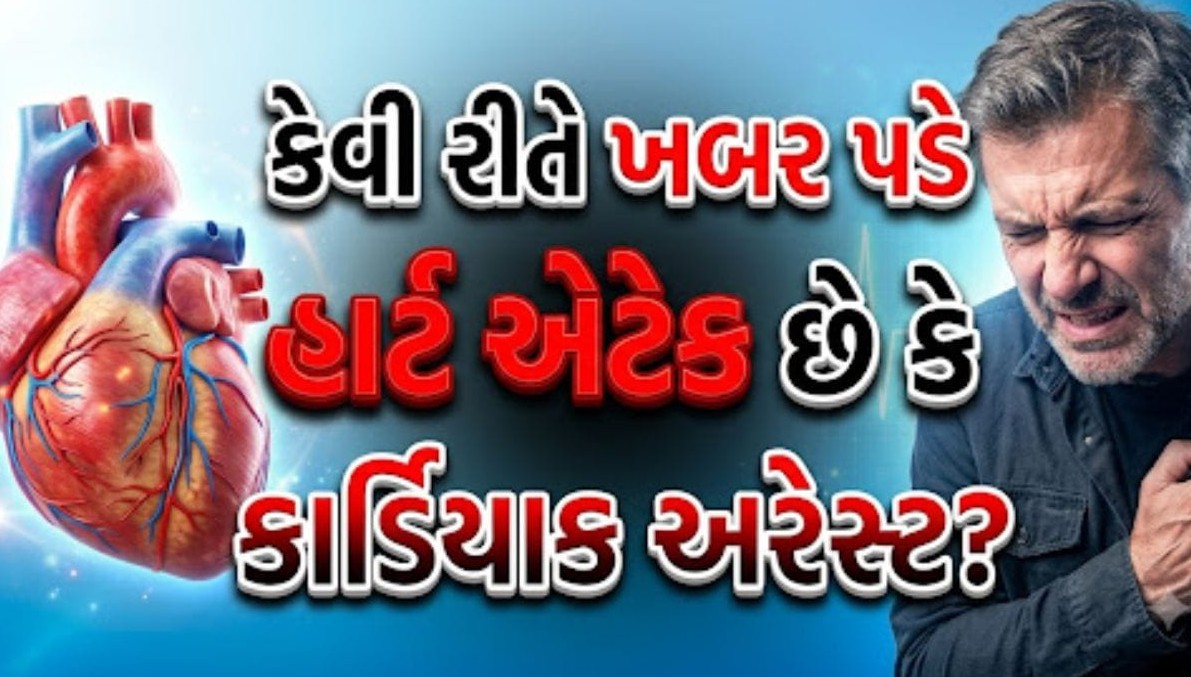 હાર્ટ એટેક અને કાર્ડિયાક અરેસ્ટ વચ્ચે શું છે તફાવત? જાણો આ જીવલેણ સ્થિતિના લક્ષણો અને બચવાના ઉપાય