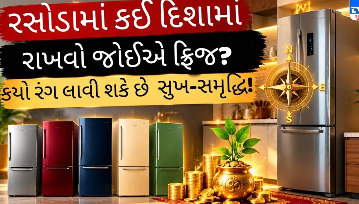 વાસ્તુશાસ્ત્ર મુજબ રસોડામાં કઈ દિશામાં રાખવું જોઈએ ફ્રિજ અને કયો રંગ લાવશે સમૃદ્ધિ