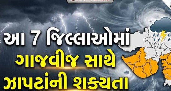રાજ્યમાં બે વરસાદી સિસ્ટમ સક્રિય થવાથી હવામાનમાં પલટો, અનેક વિસ્તારોમાં હળવા વરસાદની આગાહી