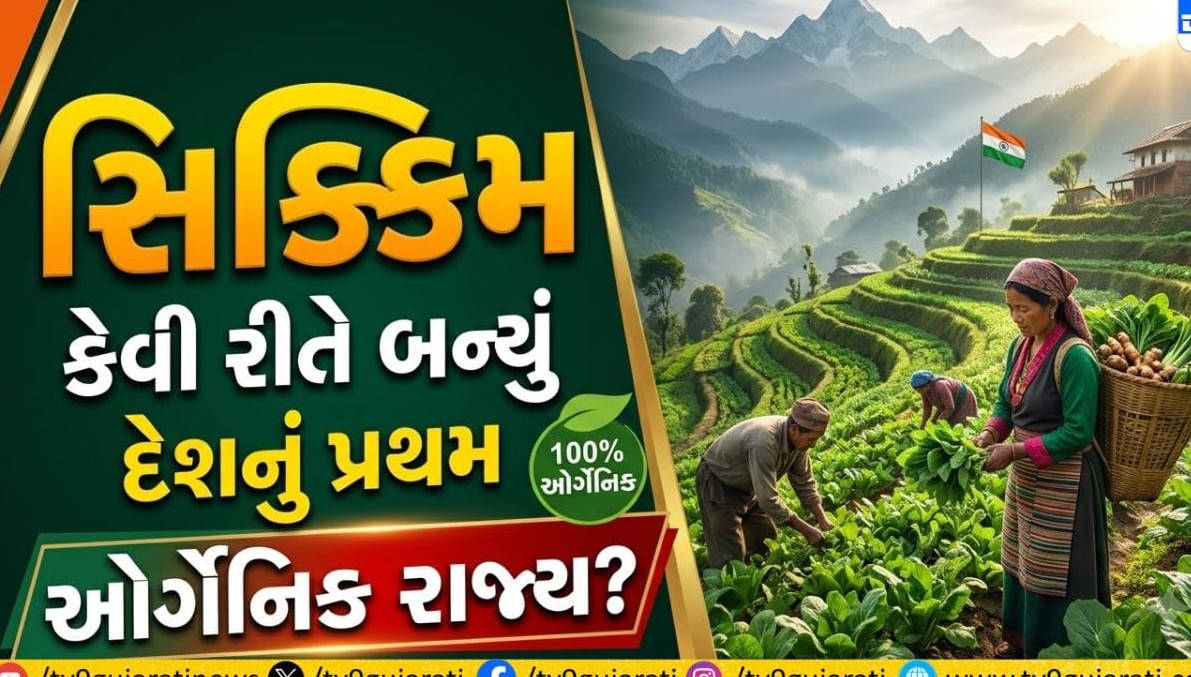 સિક્કિમની ઐતિહાસિક સિદ્ધિ: અમેરિકા અને ચીનને પાછળ છોડી બન્યું વિશ્વનું પ્રથમ સંપૂર્ણ ઓર્ગેનિક રાજ્ય