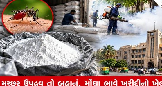 અમદાવાદ મહાનગરપાલિકામાં મચ્છરના નામે મોટો ખેલ, સત્તાણું લાખથી વધુનો પાવડર ઊંચા ભાવે ખરીદાતા વિવાદ