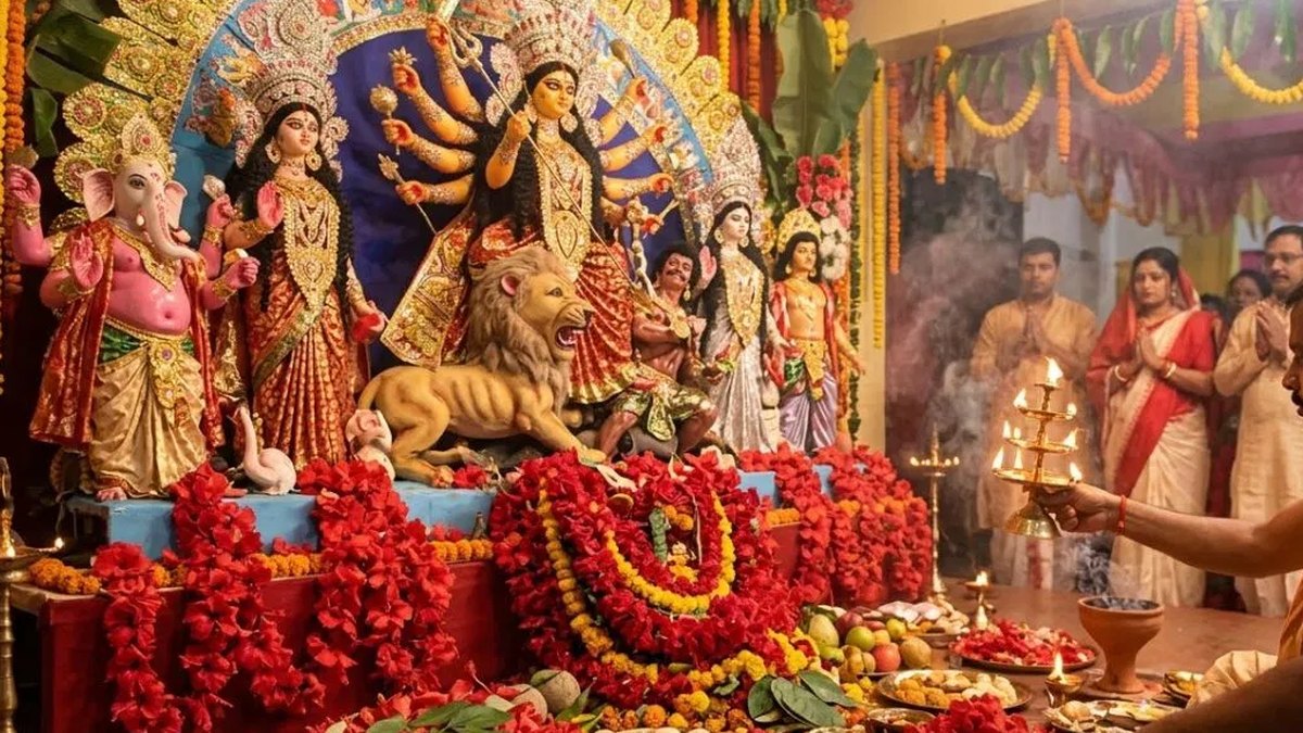 શારદીય નવરાત્રીના પાવન પર્વમાં મા દુર્ગાને જાસૂદનું પુષ્પ અર્પણ કરવાનો શાસ્ત્રોક્ત મહિમા: આર્થિક સંકટ નિવારવાના અચૂક ઉપાયો