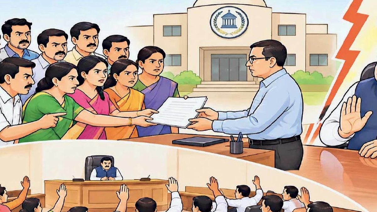 મહેમદાવાદ નગરપાલિકામાં રાજકીય પલટો: પ્રમુખ વિરુદ્ધ અવિશ્વાસની દરખાસ્તથી શાસક પક્ષમાં જ વિસંવાદિતા ઉજાગર