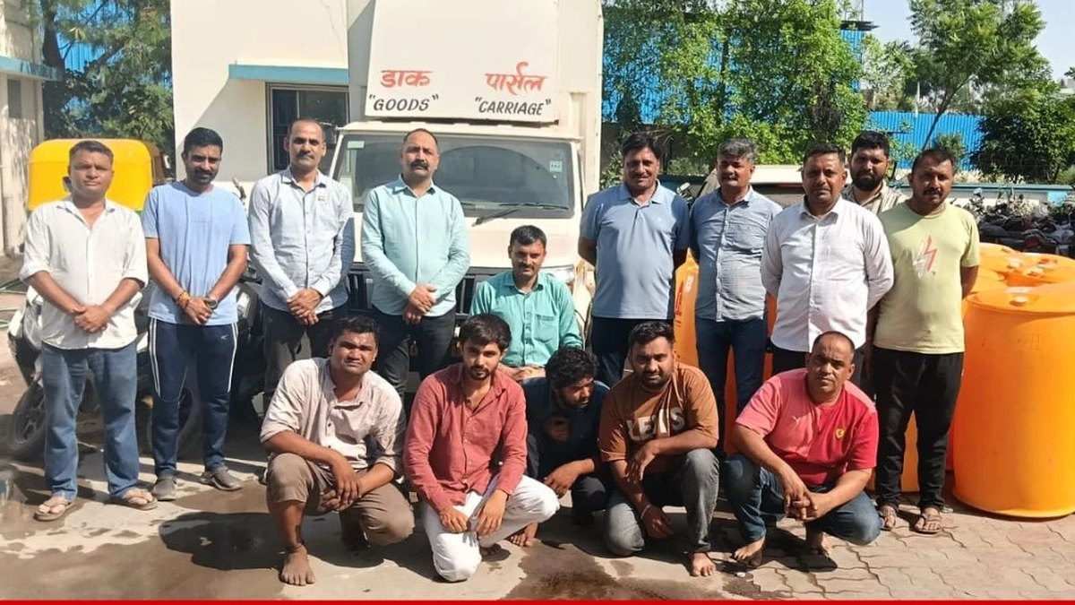 ચાંગોદરમાં રસાયણ ચોરીના વિશાળ કૌભાંડનો પર્દાફાશ, ૬૮.૨૦ લાખના મુદ્દામાલ સાથે પાંચ આરોપીઓ ઝડપાયા